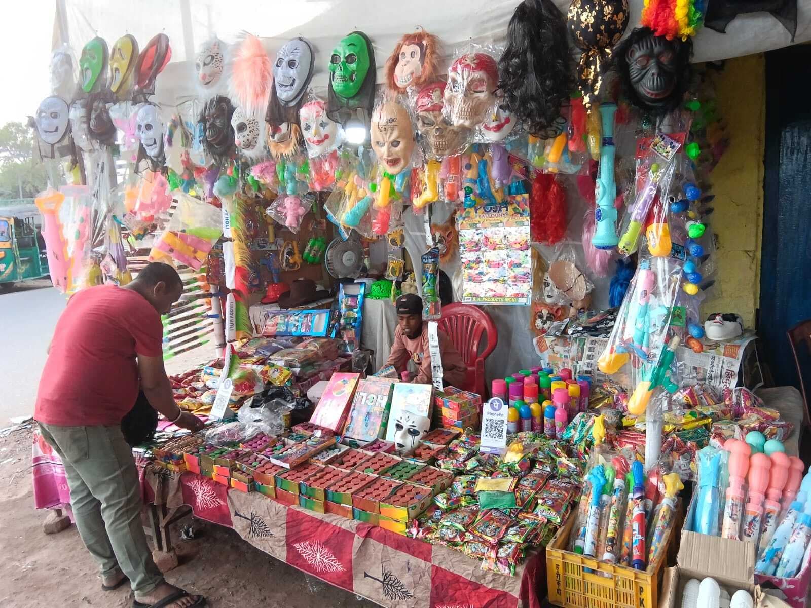 जामताडा़ में रंगोत्सव को लेकर लोगों में उत्साह