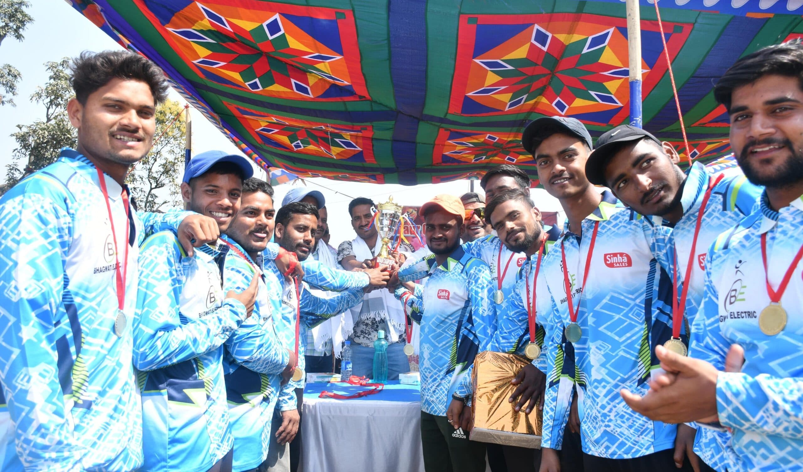 गिद्धौर चैंपियनशिप ट्रॉफी 2.0 पर स्पेस पैंथर का कब्जा