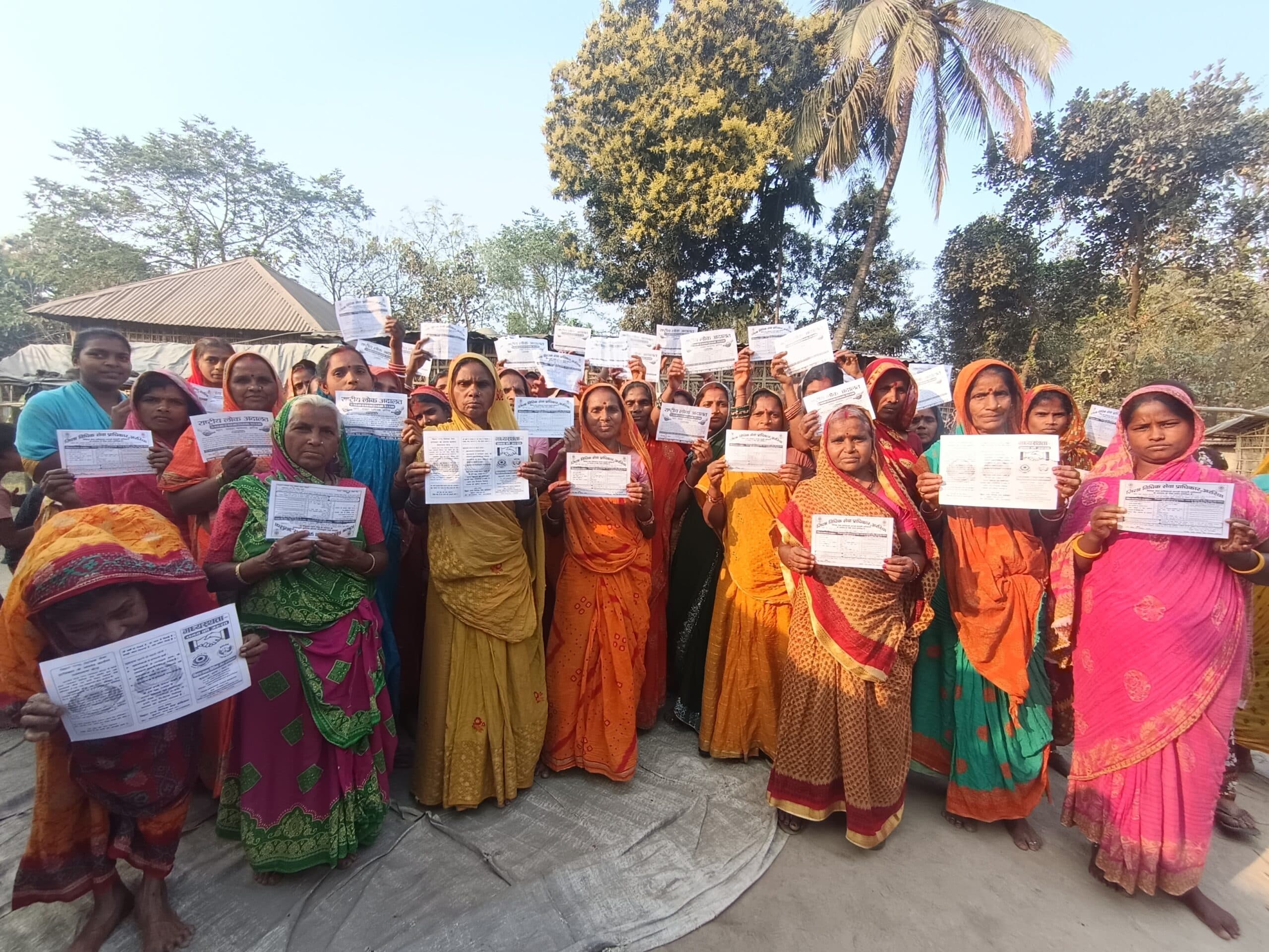 जागरूकता शिविर में दी कानूनी जानकारी