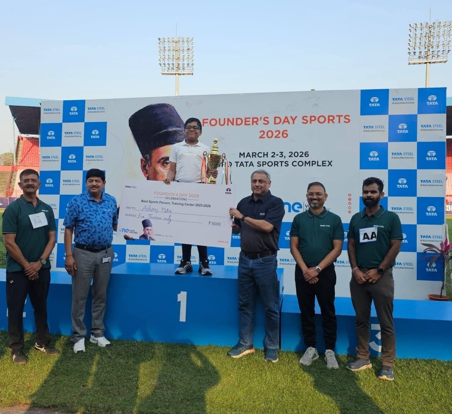 tata steel Founder’s day sports : अंकिता भकत व अधिराज मित्रा बने स्पोर्ट्स पर्सन ऑफ द ईयर