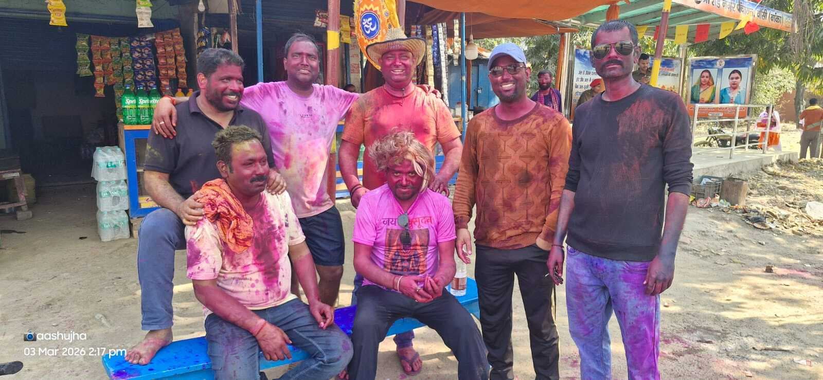 मंदार क्षेत्र में तीन दिनों तक छाया होली का उल्लास