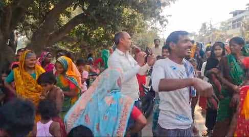 महागामा में नवजात शिशु का शव बरामद