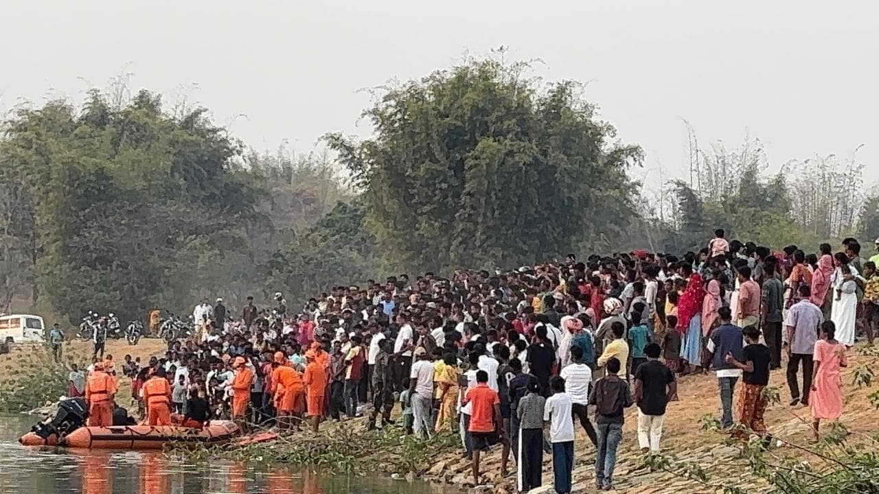 डैम से आकाश पूर्ति का शव निकाला गया