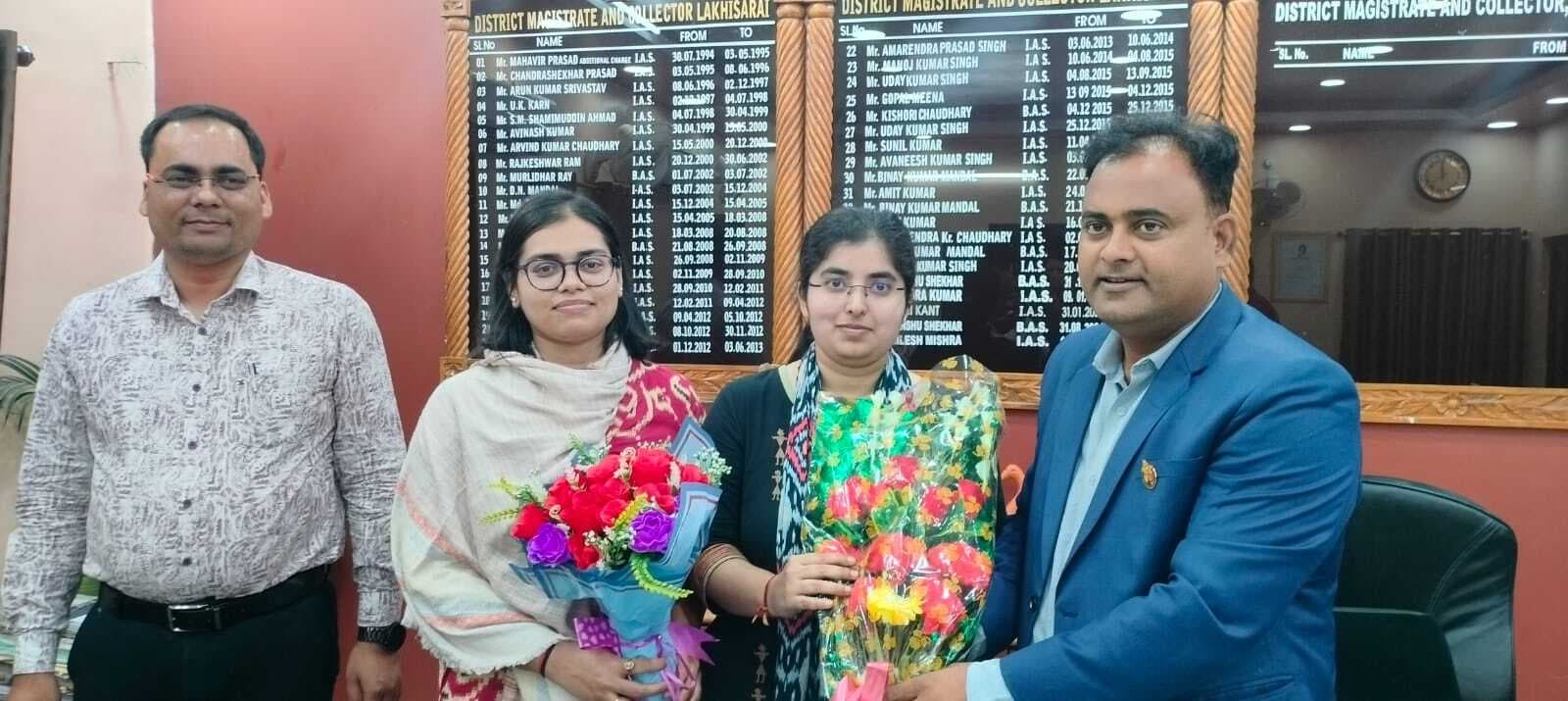 जिले की दो महिला पदाधिकारियों ने यूपीएससी परीक्षा में पायी सफलता