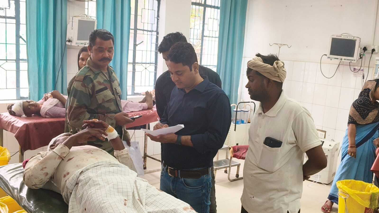 जमीन पर कब्जे को लेकर चले लाठी-डंडे, किशोरी सहित तीन घायल