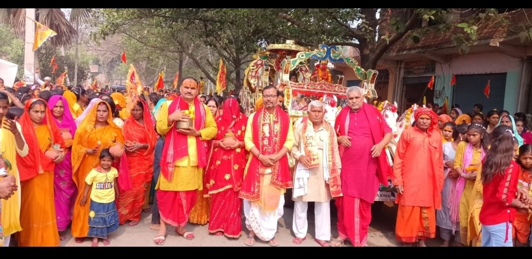 जलभरी के साथ नौ दिवसीय यज्ञ का शुभारंभ