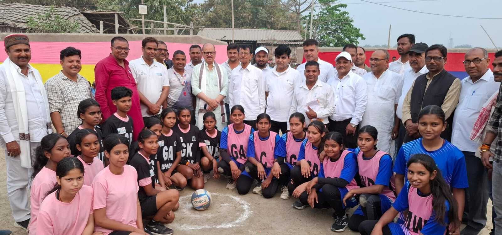 सांसद व विधायक ने जूनियर स्टेट नेटबाॅल चैम्पियनशीप का किया उद्घाटन