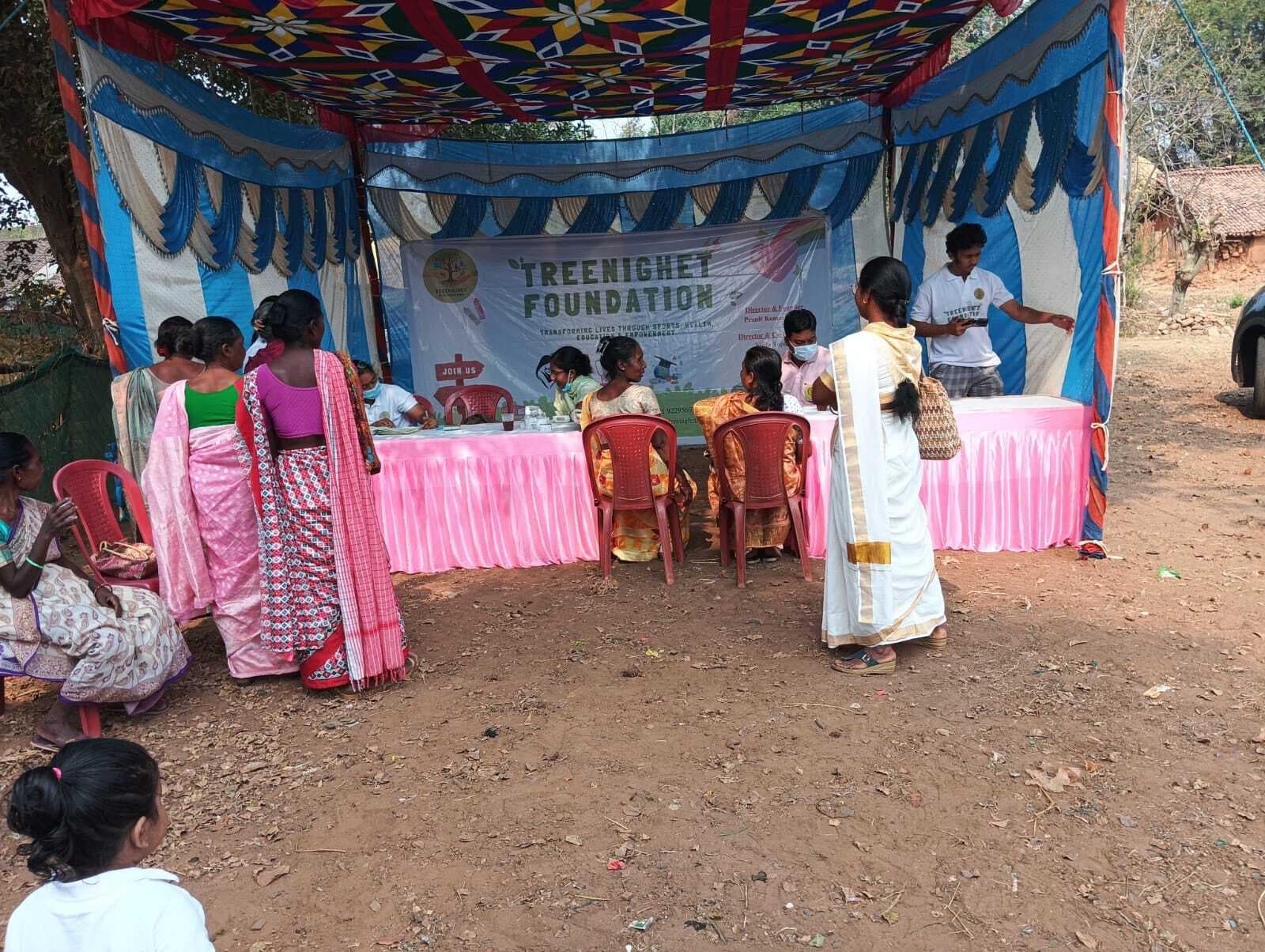 नि:शुल्क स्वास्थ्य जांच शिविर का आयोजन