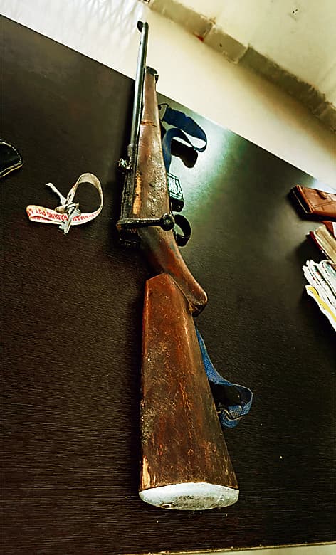 राइफल और कट्टे के साथ तीन धराये, खुलेगा पुरानी वारदात का राज