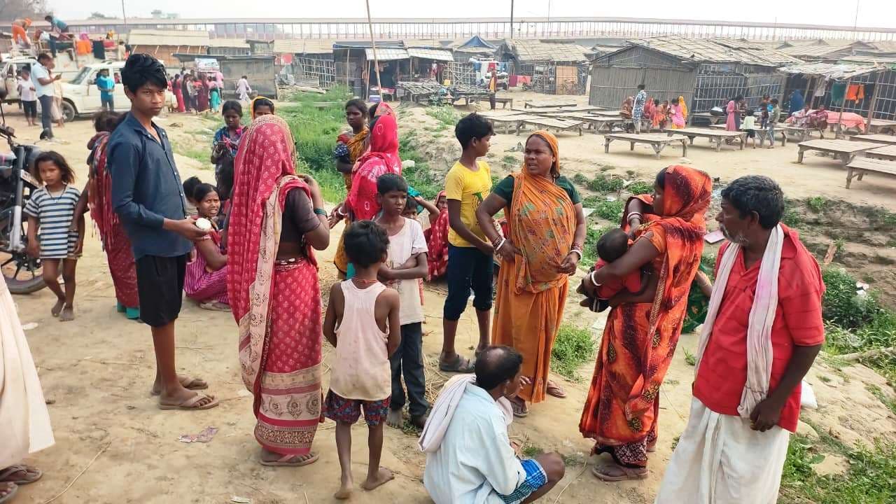 Bhagalpur news गंगा में मछली पकड़ने के दौरान अधेड़ डूबा, तलाश जारी