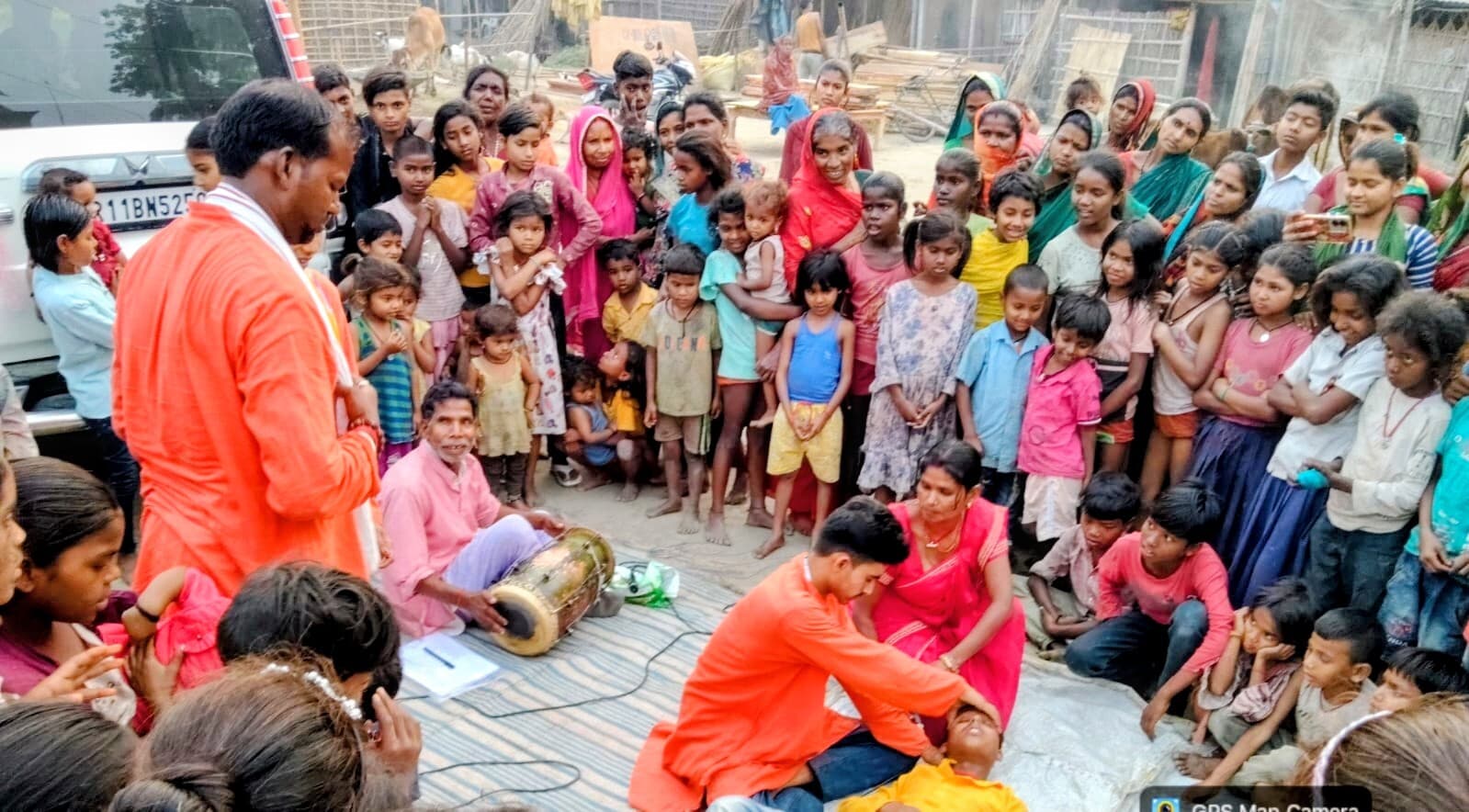 पंचायतों में नुक्कड़ नाटक से सात निश्चय-3 पर किया जागरूक