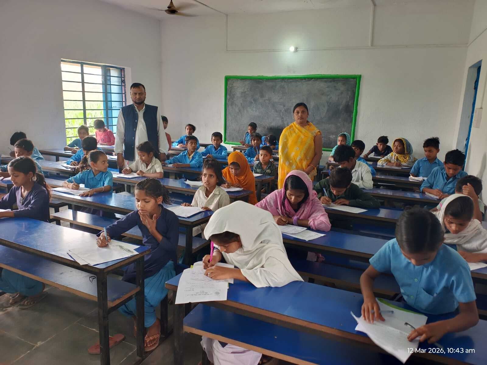 वार्षिक मूल्यांकन परीक्षा का शुभारंभ