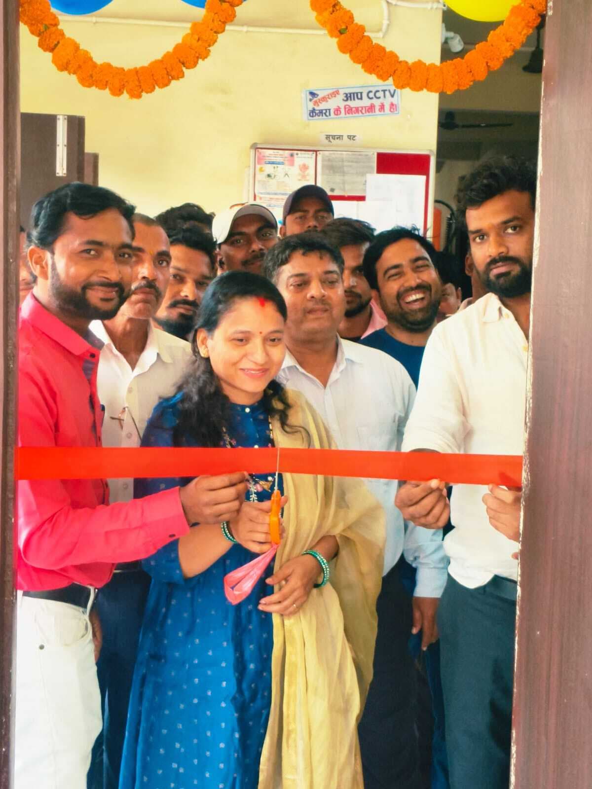 बुनियादी केन्द्र परिसर में सीएससी का हुआ उद्घाटन