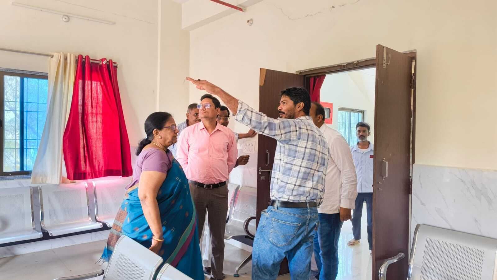 राज्यस्तरीय टीम ने सीएचसी का किया निरीक्षण