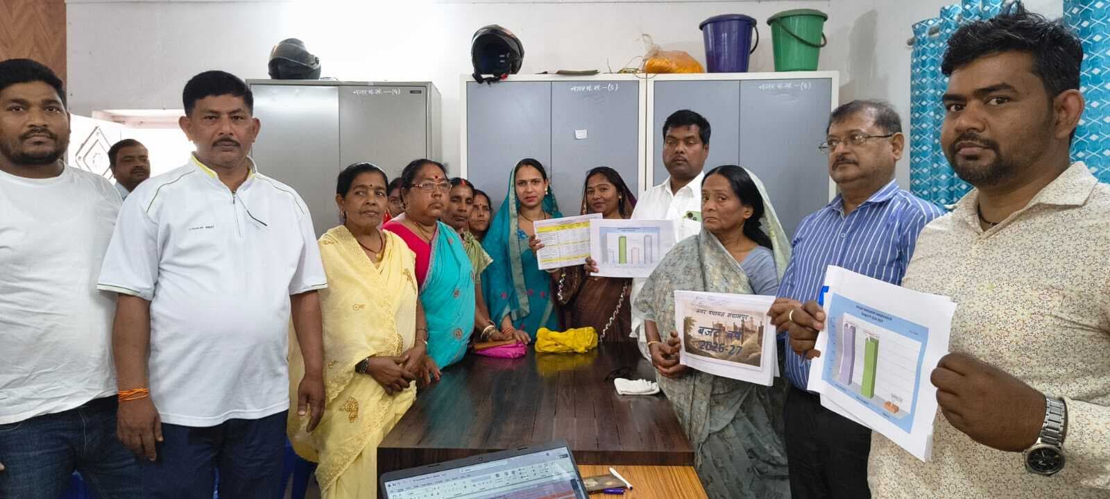 नगर पंचायत के विकास का खुला खजाना, 60.54 करोड़ का बजट पारित