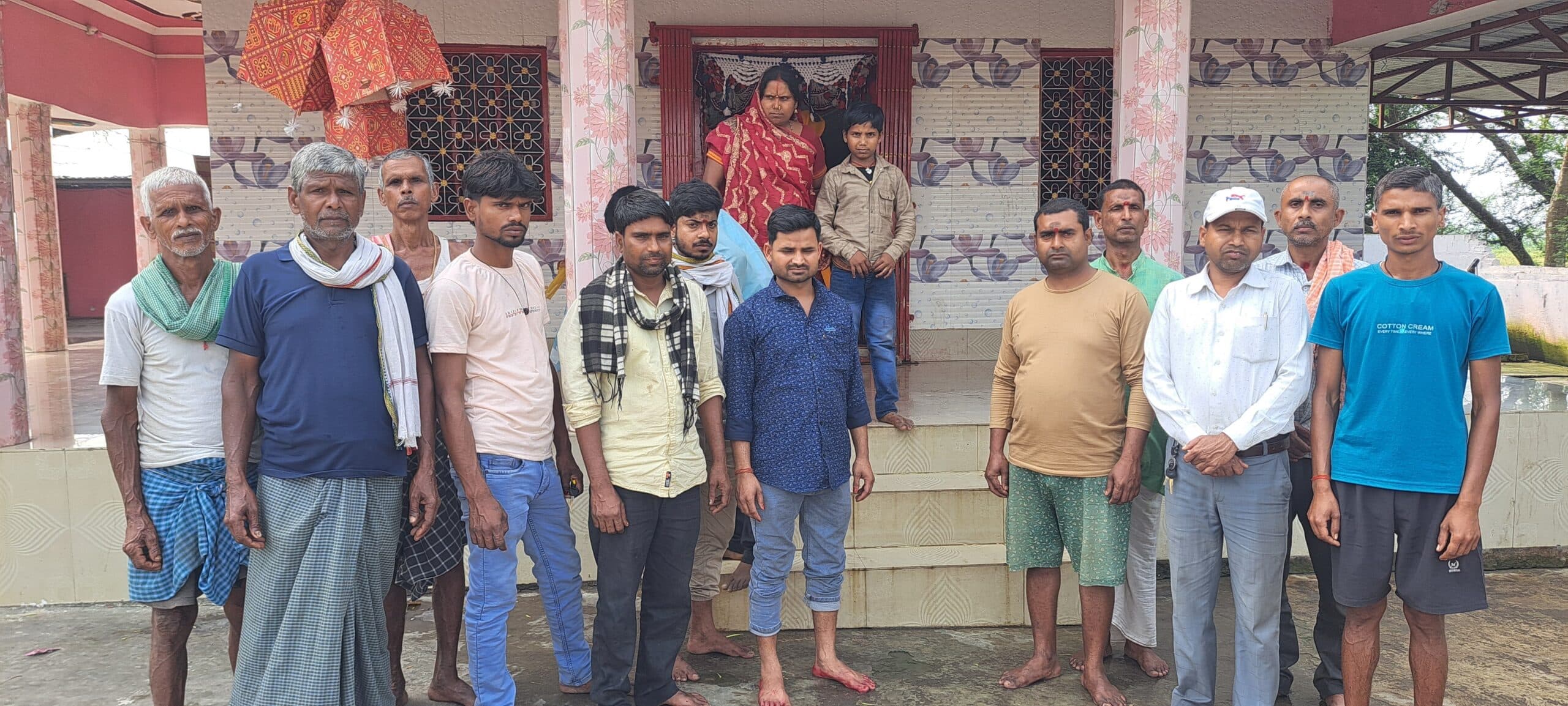 भगवती मंदिर से चोरी की घटना का नहीं हुआ उद्भभेदन, ग्रामीणों में आक्रोश