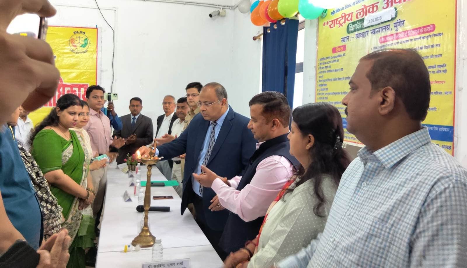 राष्ट्रीय लोक अदालत : 2086 वादों का हुआ निष्पादन, 7.05 करोड़ का सेलटमेंट