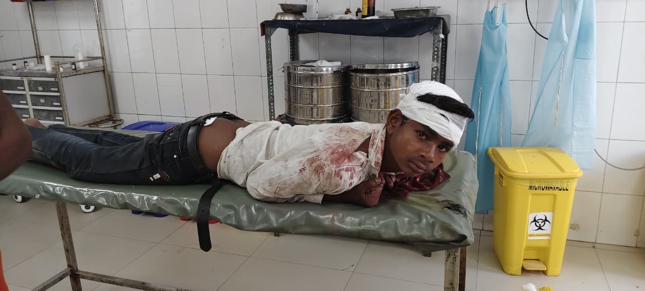 छत से गिरकर किशोर गंभीर रूप से घायल