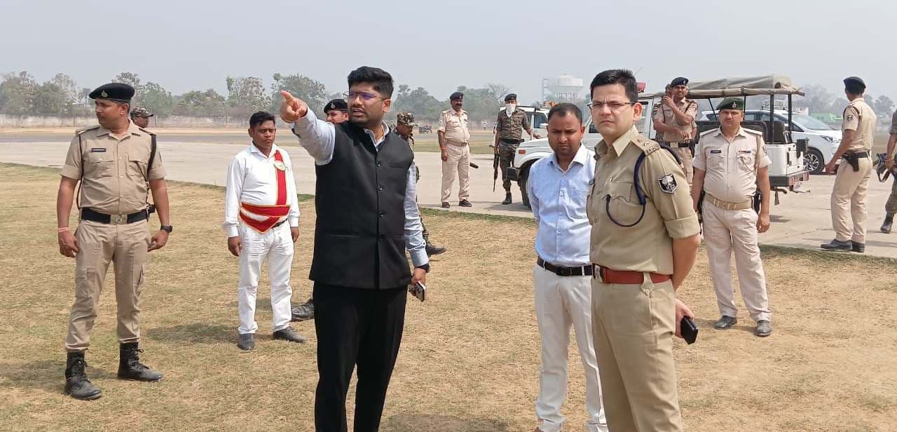 मुख्यमंत्री के समृद्धि यात्रा को लेकर मुंगेर में तैयारियां तेज, डीएम ने किया स्थलों का निरीक्षण
