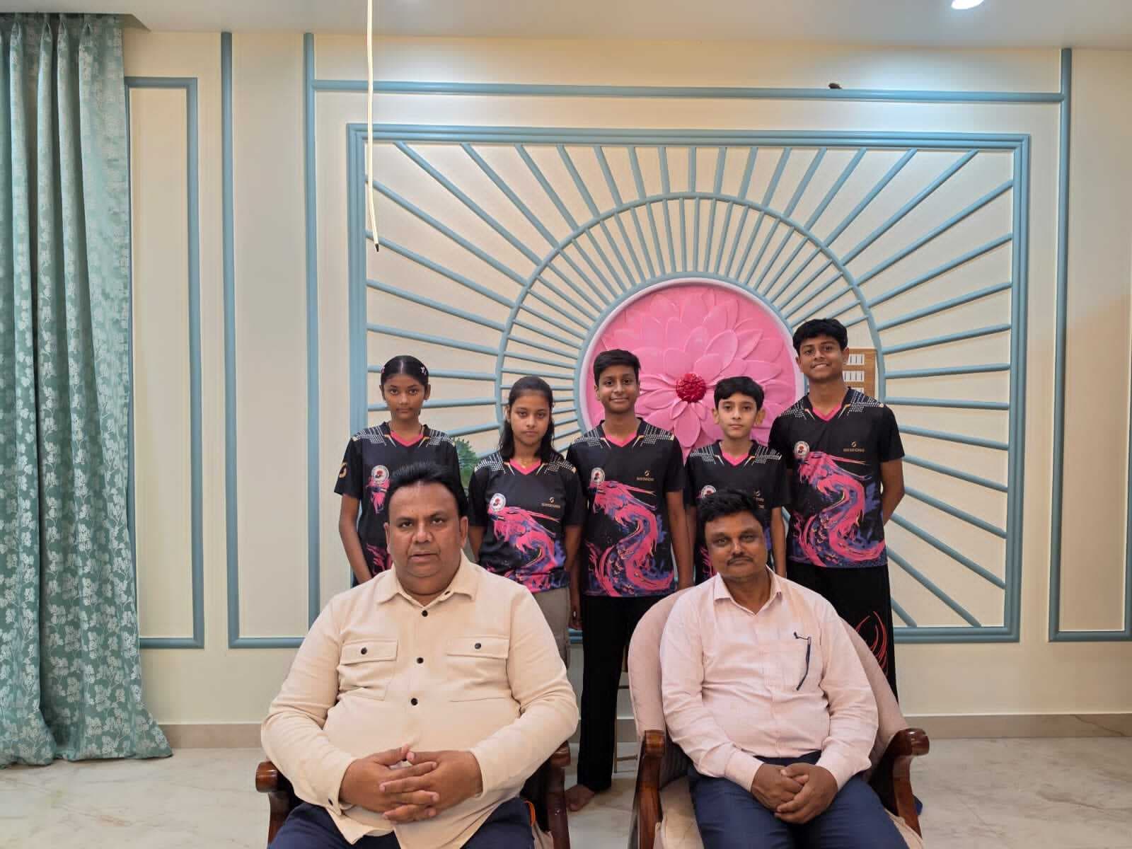 मधेपुरा के पांच टेबल टेनिस खिलाड़ी राष्ट्रीय प्रतिस्पर्धा के लिए चयनित