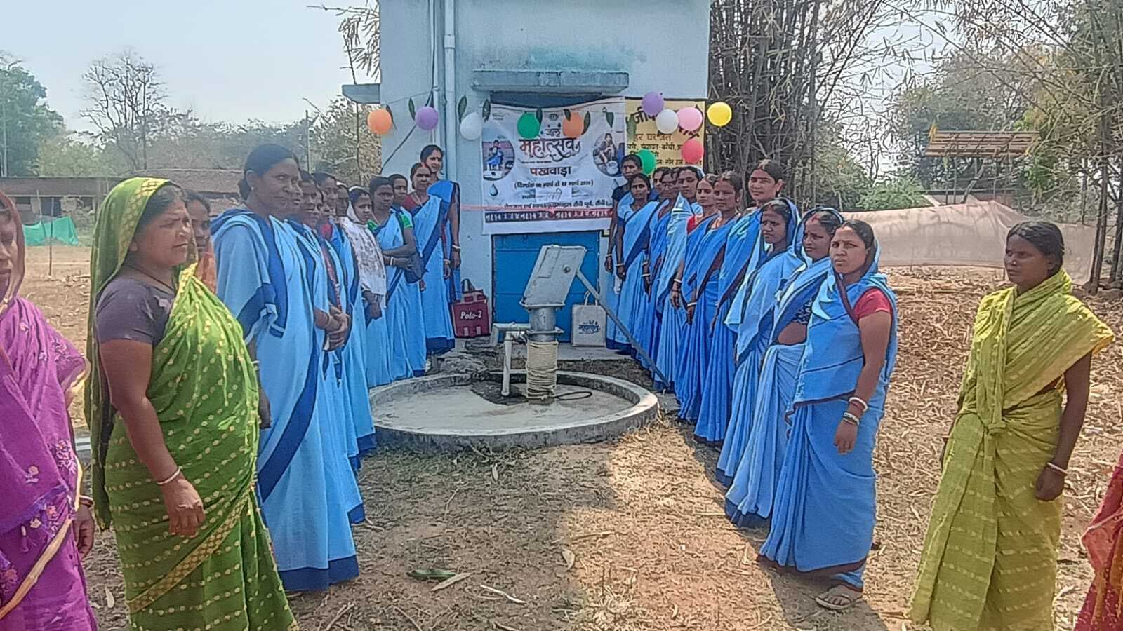 बुंडू में जल अर्पण कार्यक्रम का शुभारंभ किया गया