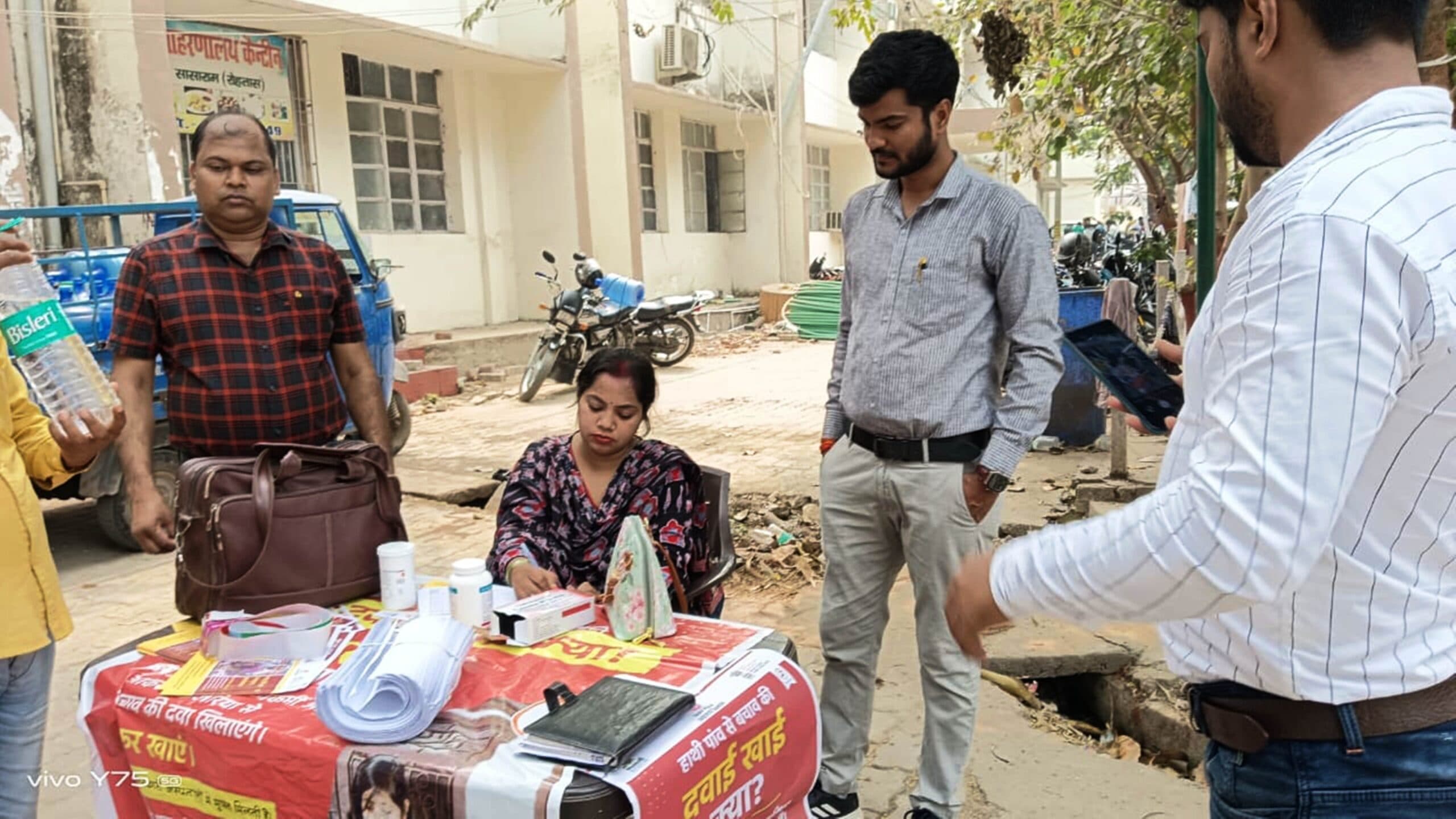 जिले में 98 प्रतिशत लोगों ने खायी फाइलेरियारोधी दवा