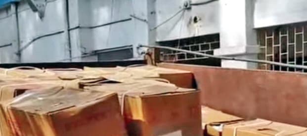 नलहाटी में ट्रैक्टर ट्रॉली से भारी मात्रा में विस्फोटक हुआ बरामद