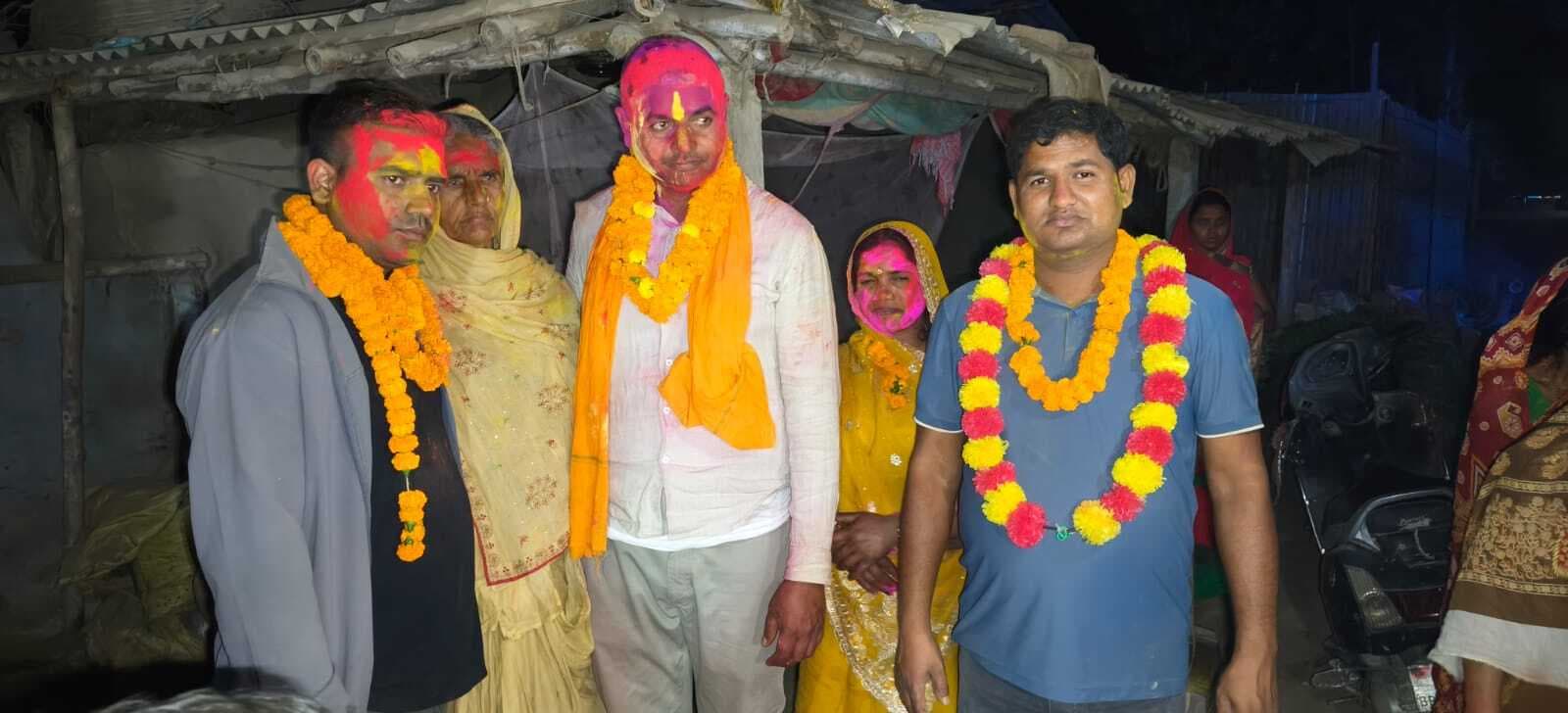 सौरिया पंचायत से दूसरी बार अध्यक्ष बने रामप्रसाद महतो