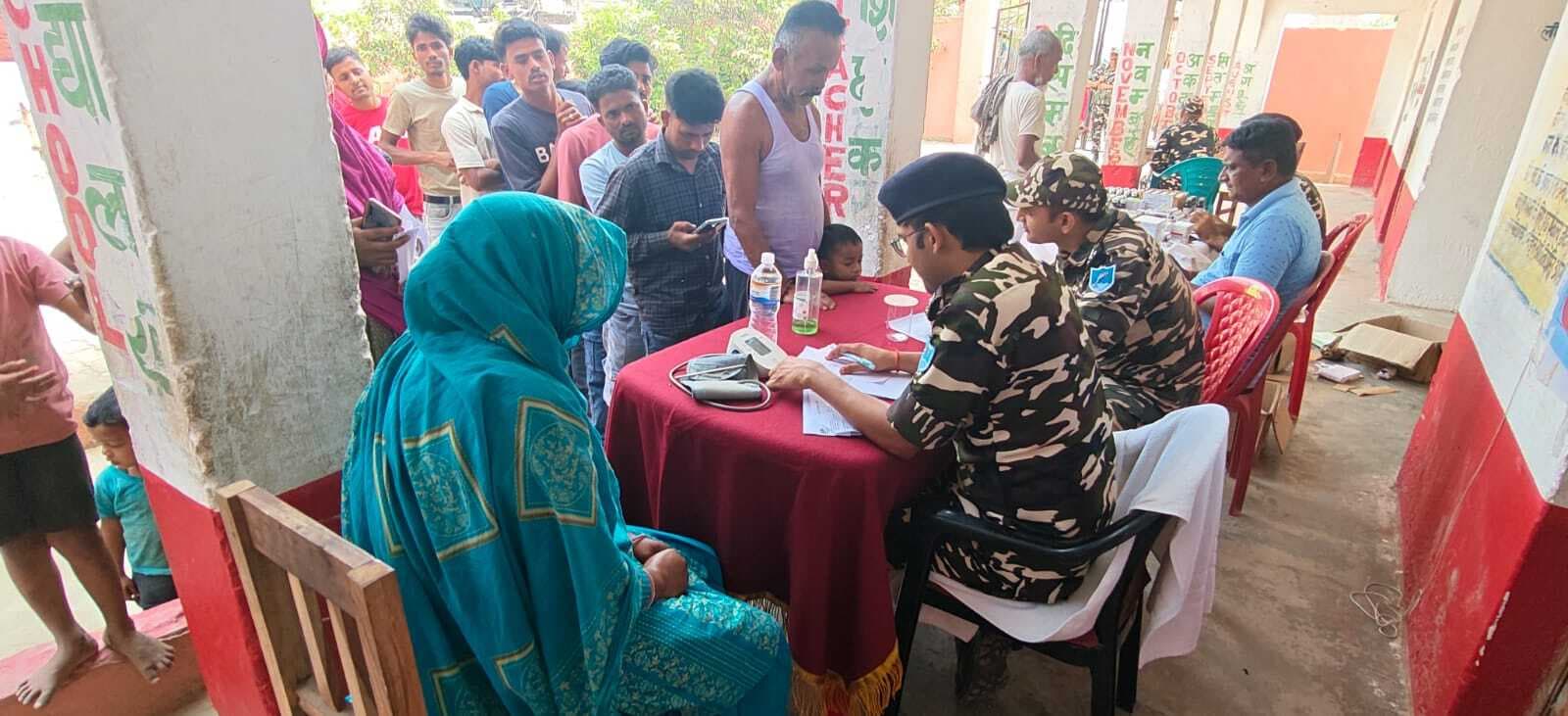 एसएसबी ने किया चिकित्सा शिविर का आयोजन