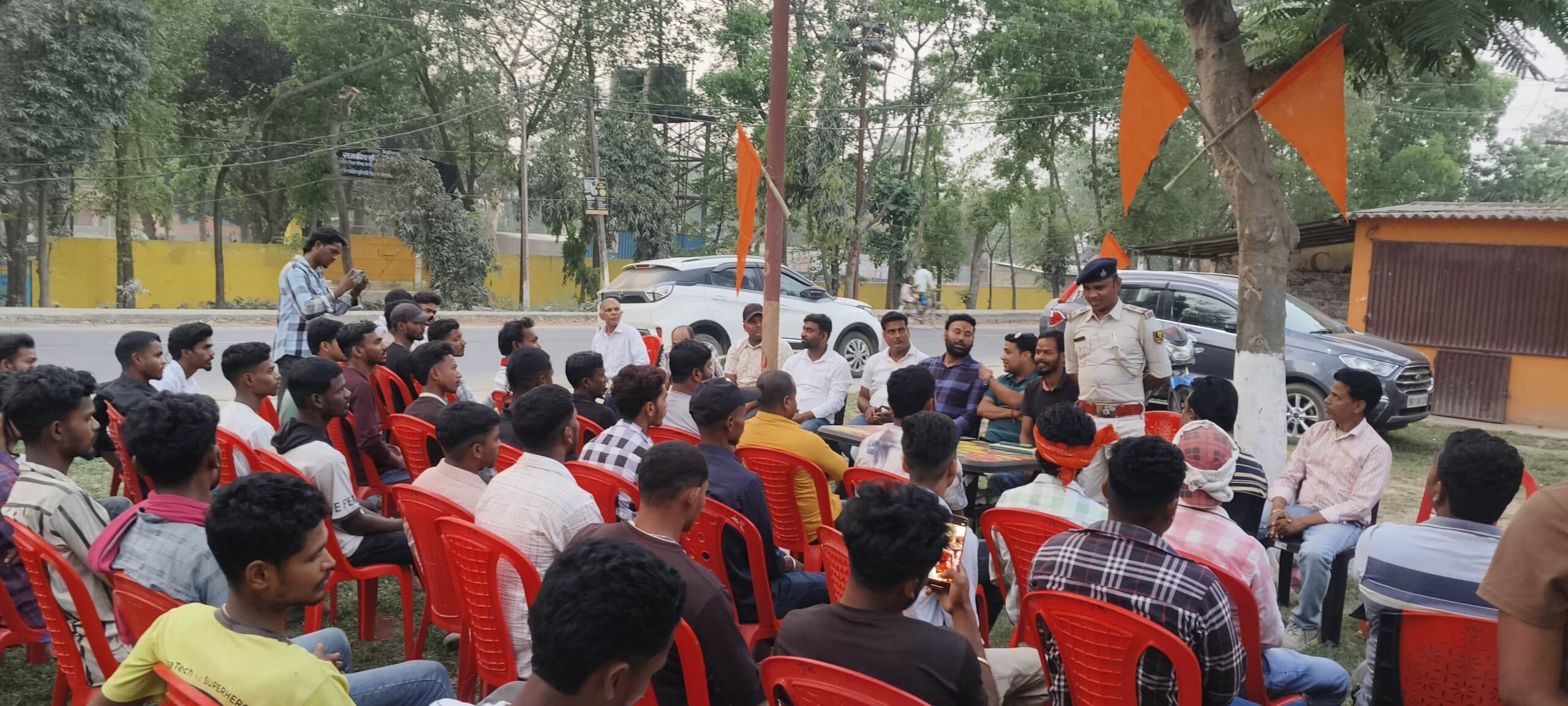 रामनवमी को लेकर कोलाशी शिविर में बैठक