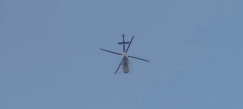 Giriidh News :गिरिडीह के आसमान में उड़ते हेलीकॉप्टर ने बढ़ायी जिज्ञासा