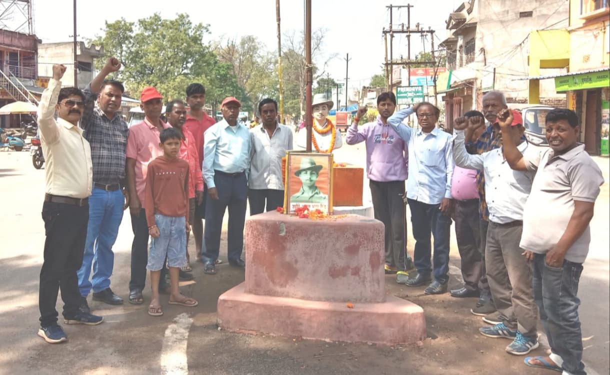 सिल्ली में दी गयी शहीद भगत सिंह श्रद्धांजलि