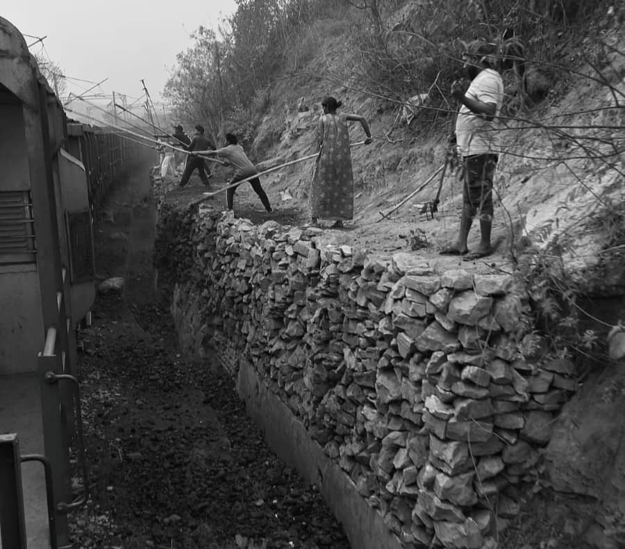 टास्क फोर्स कुछ नहीं कर सकी और रैक से कोयला चोरी बदस्तूर जारी है