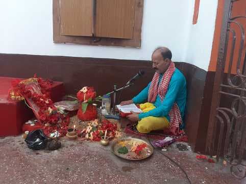 बोआरीजोर में पंचम स्वरूप मां स्कंदमाता की पूजा सम्पन्न