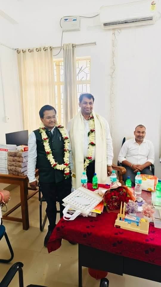 स्थानांतरित न्यायिक पदाधिकारियों को दी गयी विदाई