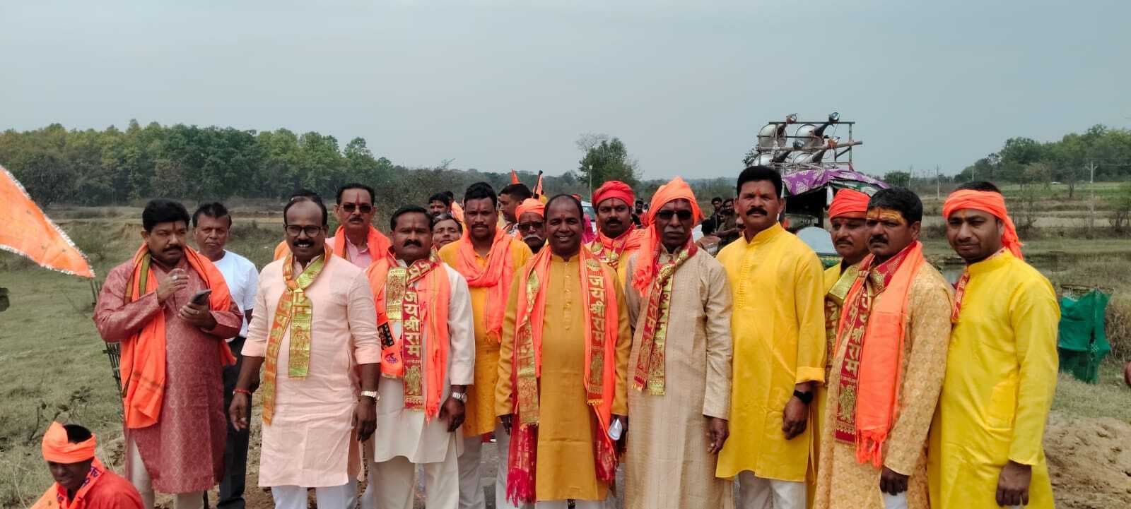 बजरंग बली मंदिर की वर्षगांठ मनायी गयी