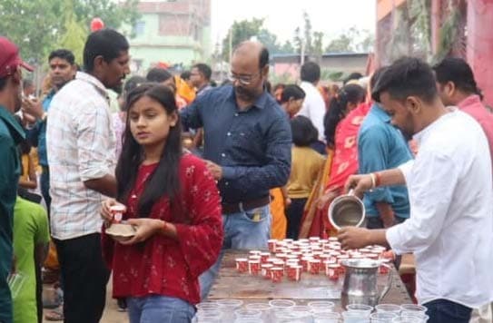 छठ पर्व में युवा जागृति मंच ने लगाये सेवा शिविर