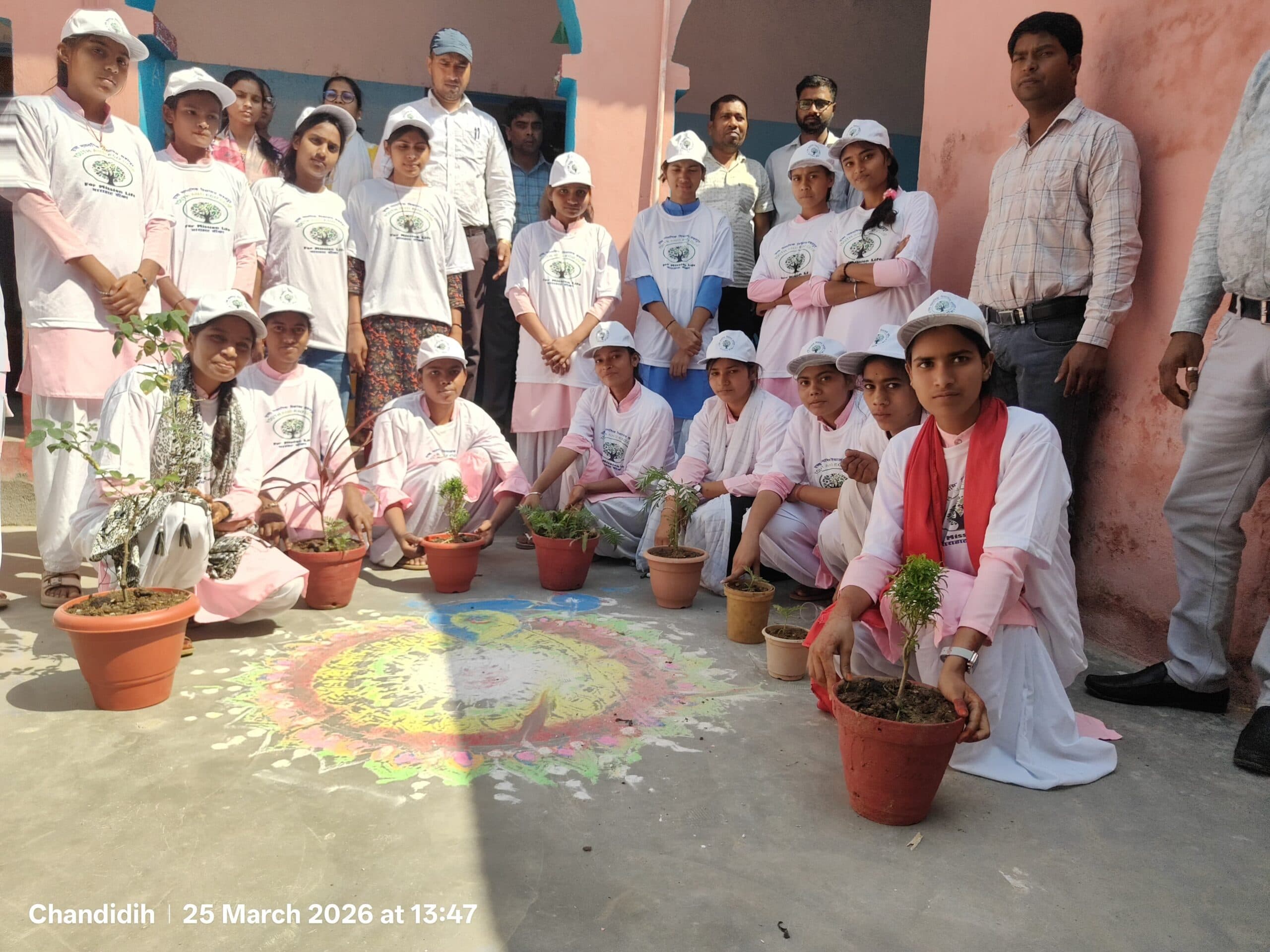 डोकी सबलपुर विद्यालय में इको क्लब का आयोजन