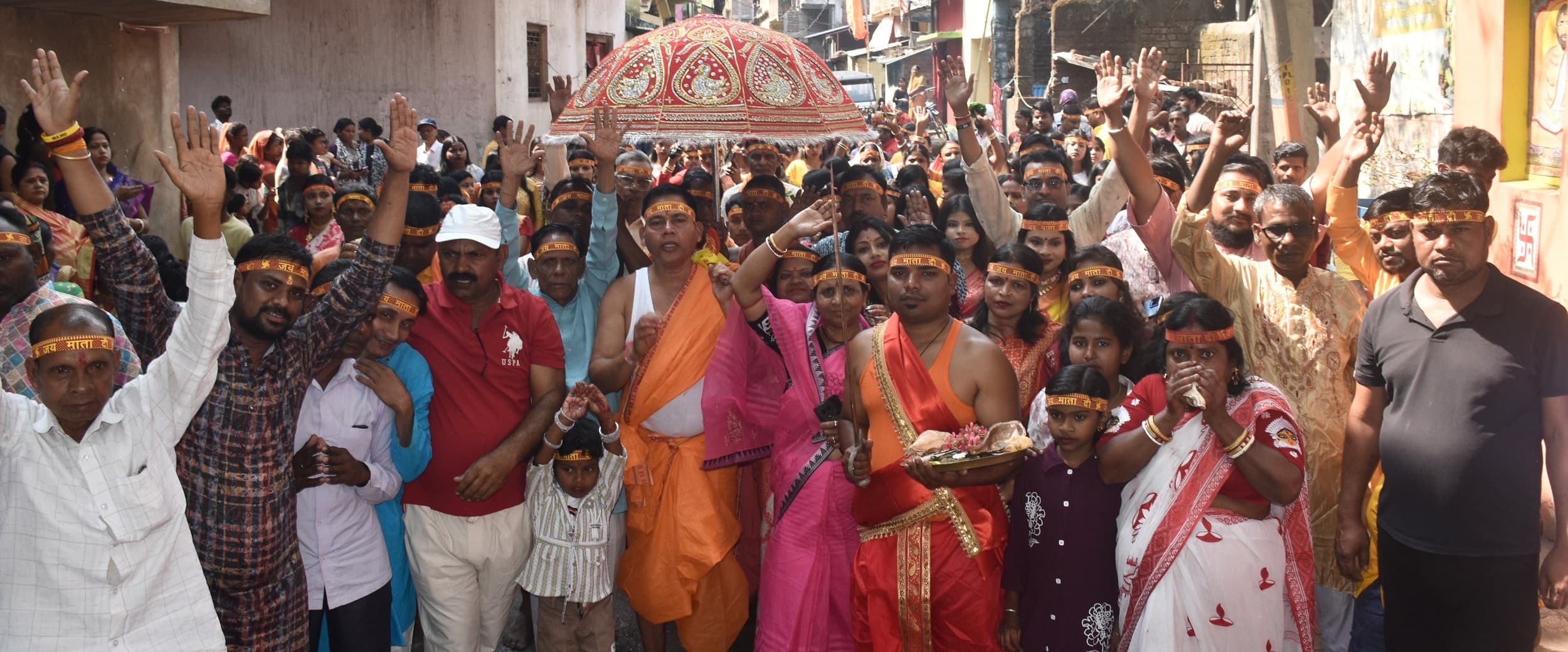 Bokaro News : चैती दुर्गा पूजा : गाजे-बाजे से हुआ मां का स्वागत