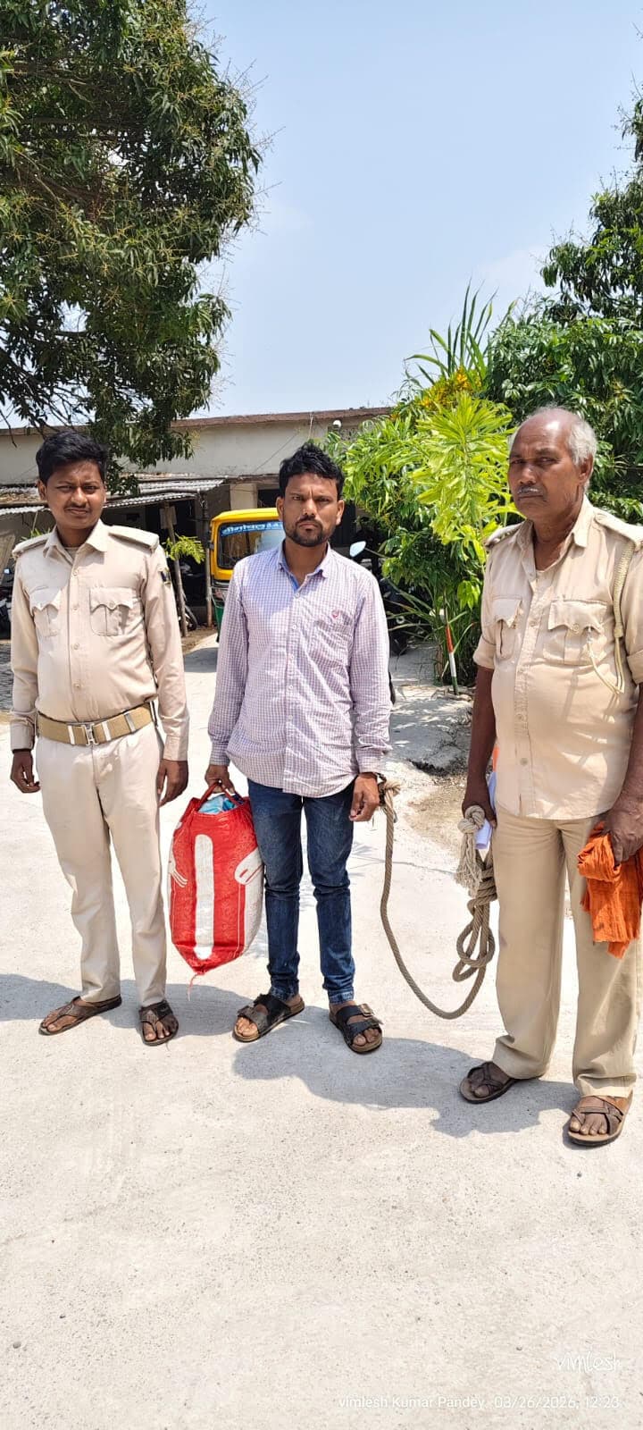 नामजद अभियुक्त को किया गिरफ्तार