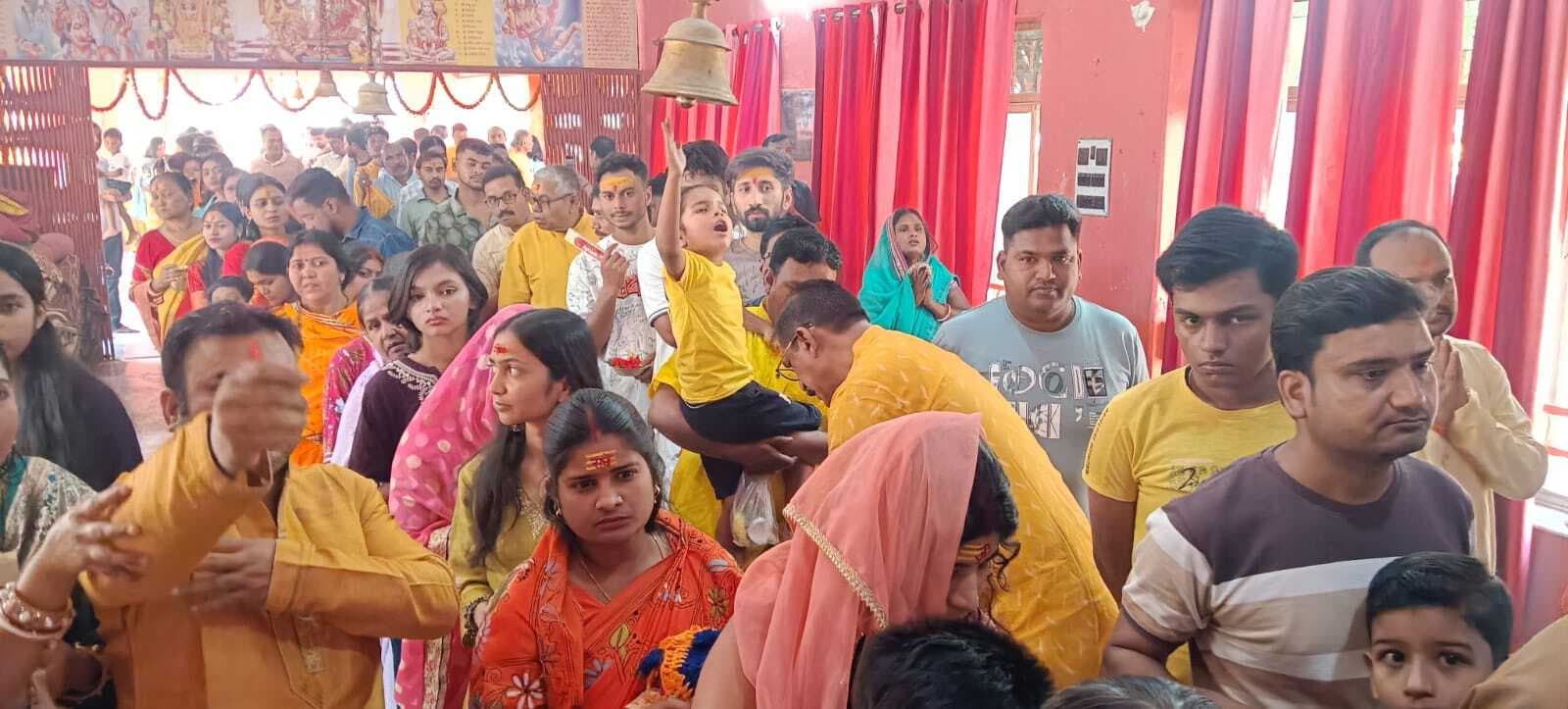 रामनवमी पर जय श्रीराम, जय बजरंगबली के जयकारे से गूंजा जामताड़ा