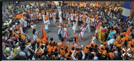 Giridih News :रामनवमी पर अखाड़ा का भव्य प्रदर्शन