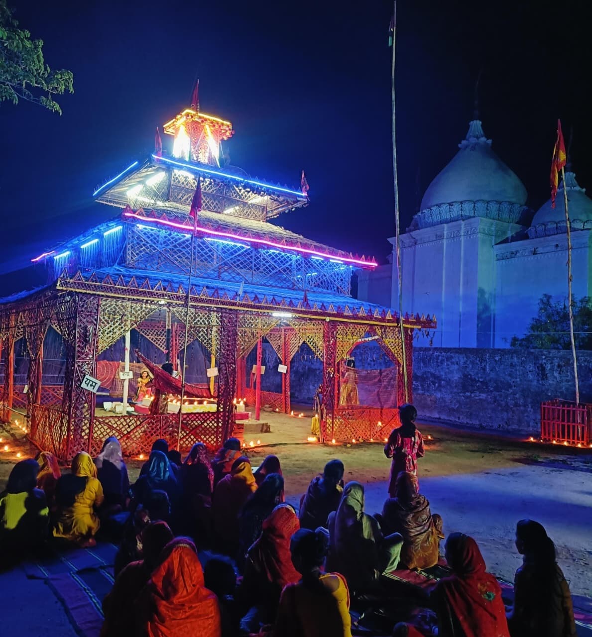 गिद्धौर में रामनवमी पर्व पर दिखा भक्ति का अद्भुत संगम