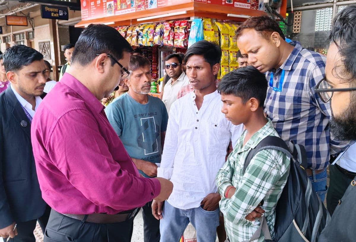 320 बिना टिकट वाले यात्रियों से वसूले गये 1.24 लाख जुर्माना