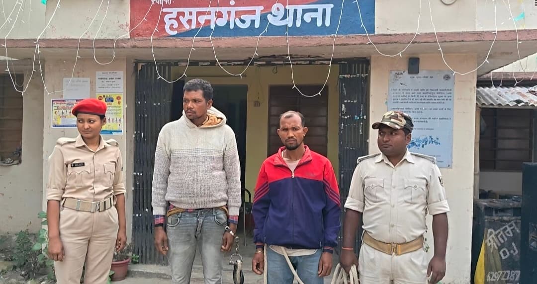 पुलिस ने 37 लीटर शराब के साथ तीन तस्कर को पकड़ा