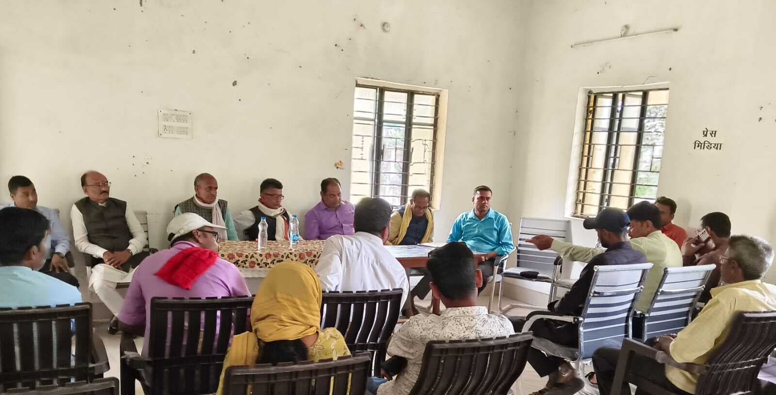 प्रखंड किसान सलाहकार समिति की बैठक में कृषि आधारित योजनाओं की दी गयी जानकारी