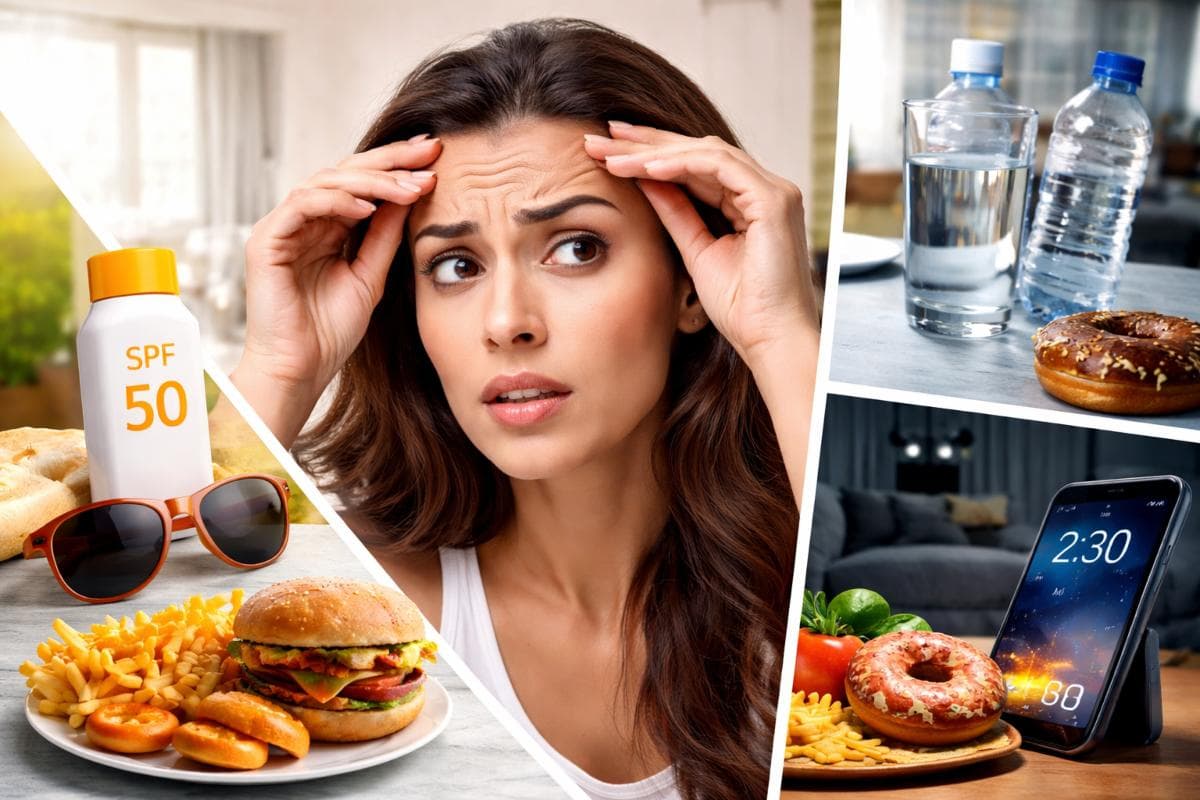 क्या आपकी ये 5 आदतें बढ़ा रही हैं चेहरे की झुर्रियां? स्किन को जवान रखना है तो जान लें