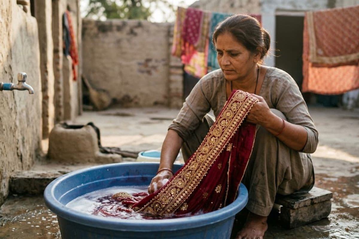 हैवी बॉर्डर दुपट्टा धोते समय न करें ये गलती, जानें सही तरीका