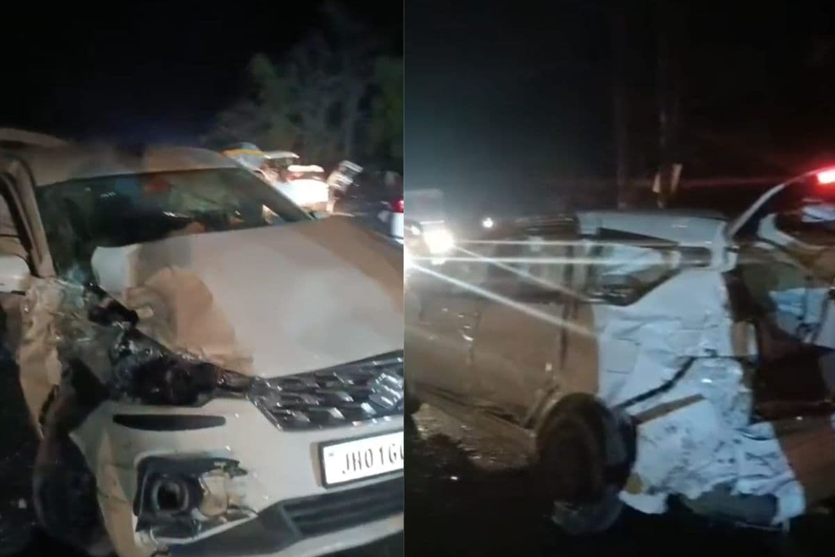 कोडरमा में तेज रफ्तार ट्रक का कहर, दो कारों को मारी टक्कर, 7 लोग घायल