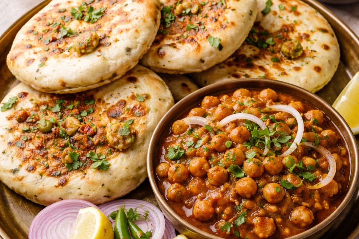 झटपट तैयार करें टेस्टी मटर कुलचा और छोले, नोट करें रणवीर बरार की आसान रेसिपी